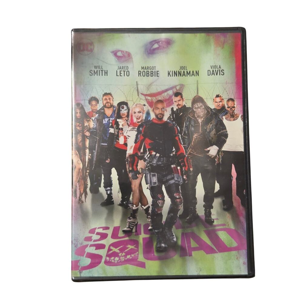 Suicide Squad (DVD, 2016, Widescreen) Will Smith/Jared Leto/Margot Robbie DC new